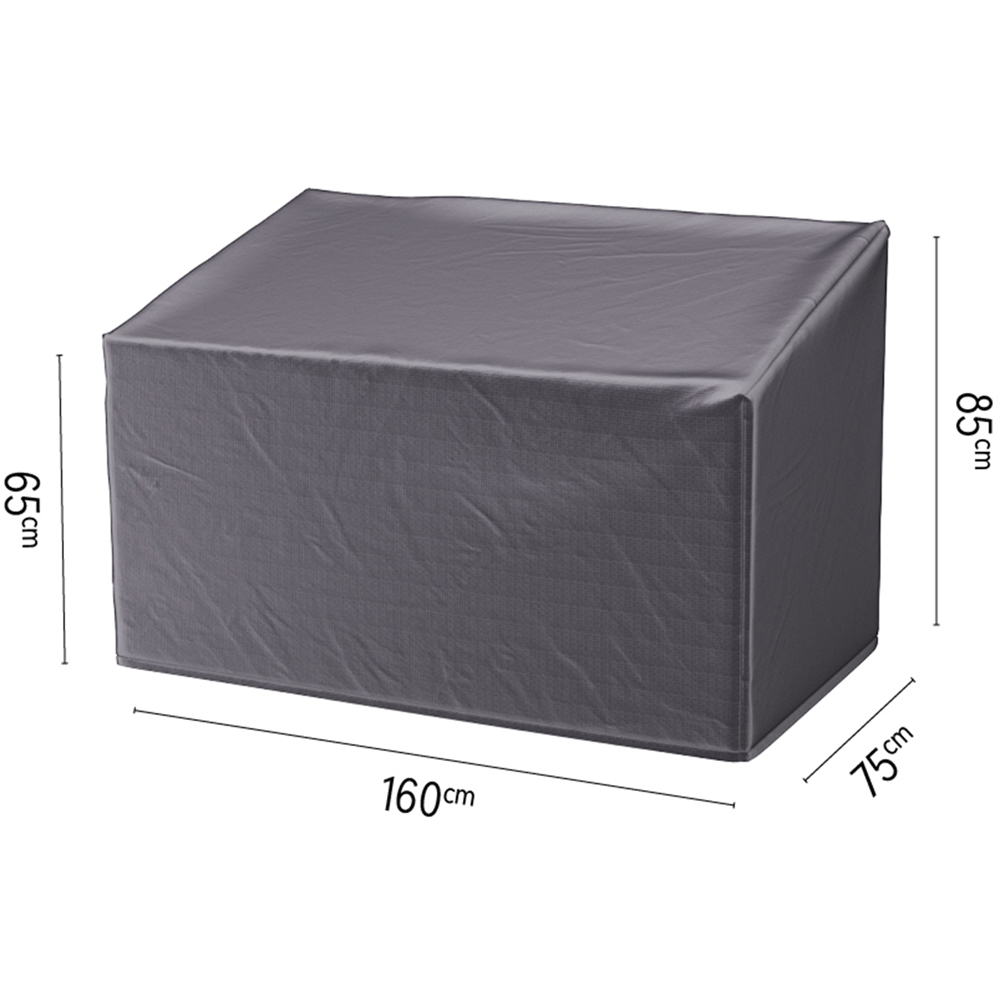 Platinum AeroCover Waterproof Garden Bench Cover 85 x 160 x 75cm Image 6