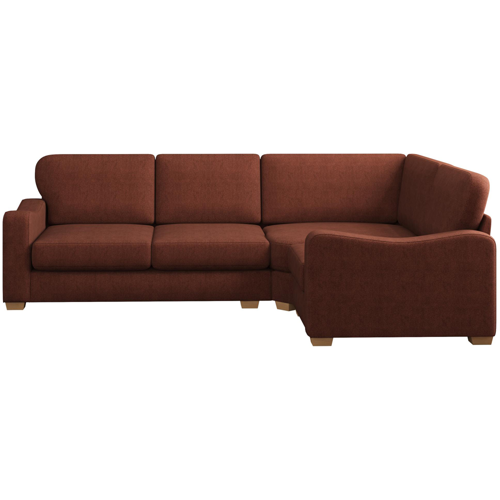 Theadford 3 Seater Venice Brick Fixed Back Right Hand Corner Sofa Image 2