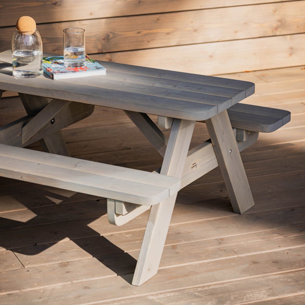 AMATA Ungurs Children Mini Picnic Table Grey Image 6