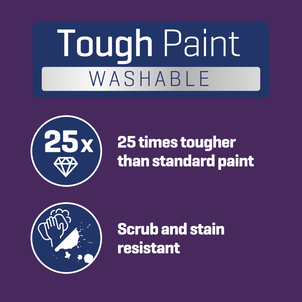 Johnstone's Washable Vintage Denim Matt Emulsion Paint 2.5L Image 6