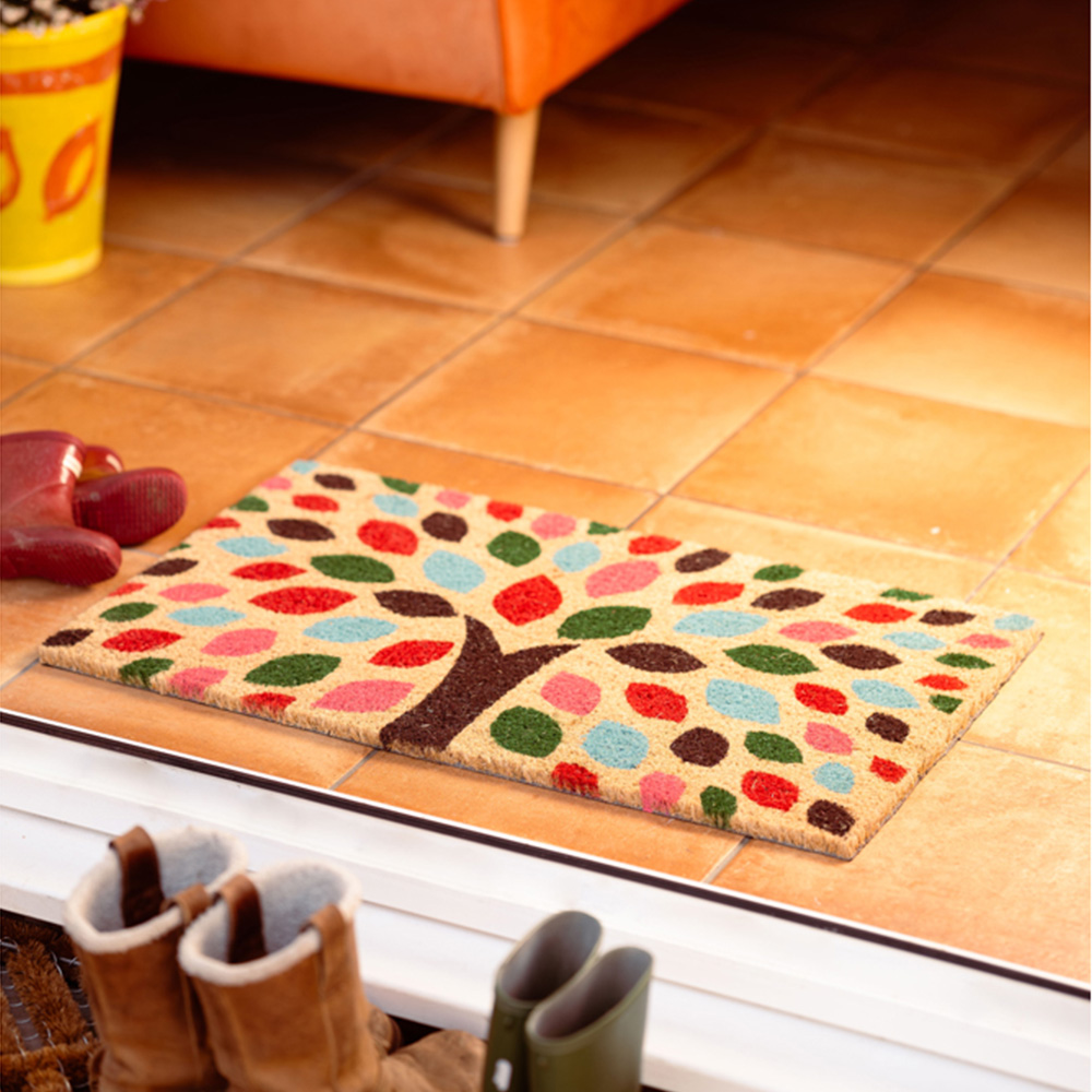 Coco & Coir Zen Tree Coir Door Mat 45 x 75cm Image 8