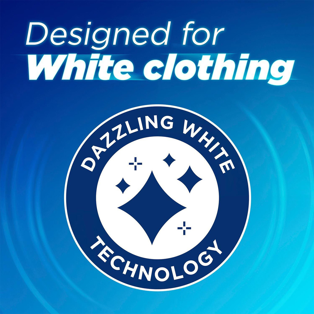 Persil Dazzling White Wonder Wash Liquid Laundry Detergent 31 Washes 837ml 8 Pack Image 6