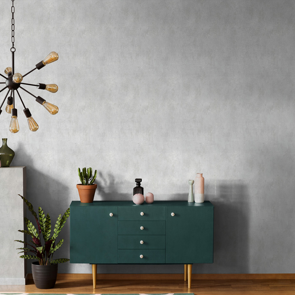 Galerie Industrial Effects Mottled Grey Wallpaper Image 3