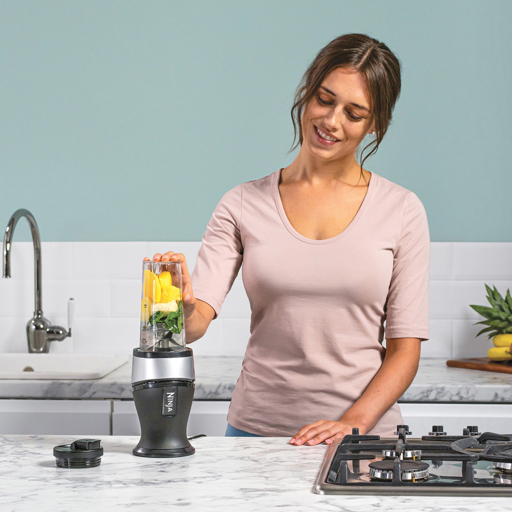 Ninja QB3001UKS Silver Blender and Smoothie Maker 700W Image 6