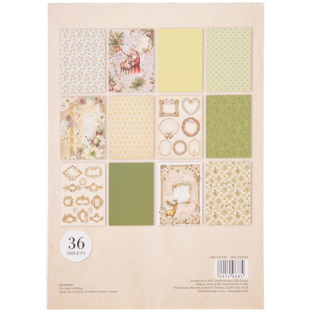 Christmas Vellum Pattern Paper Sheets Image 4