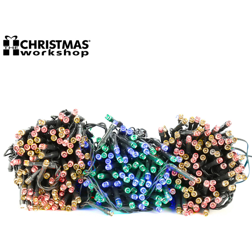 The Christmas Workshop 600 Multicolour LED String Light Image 2