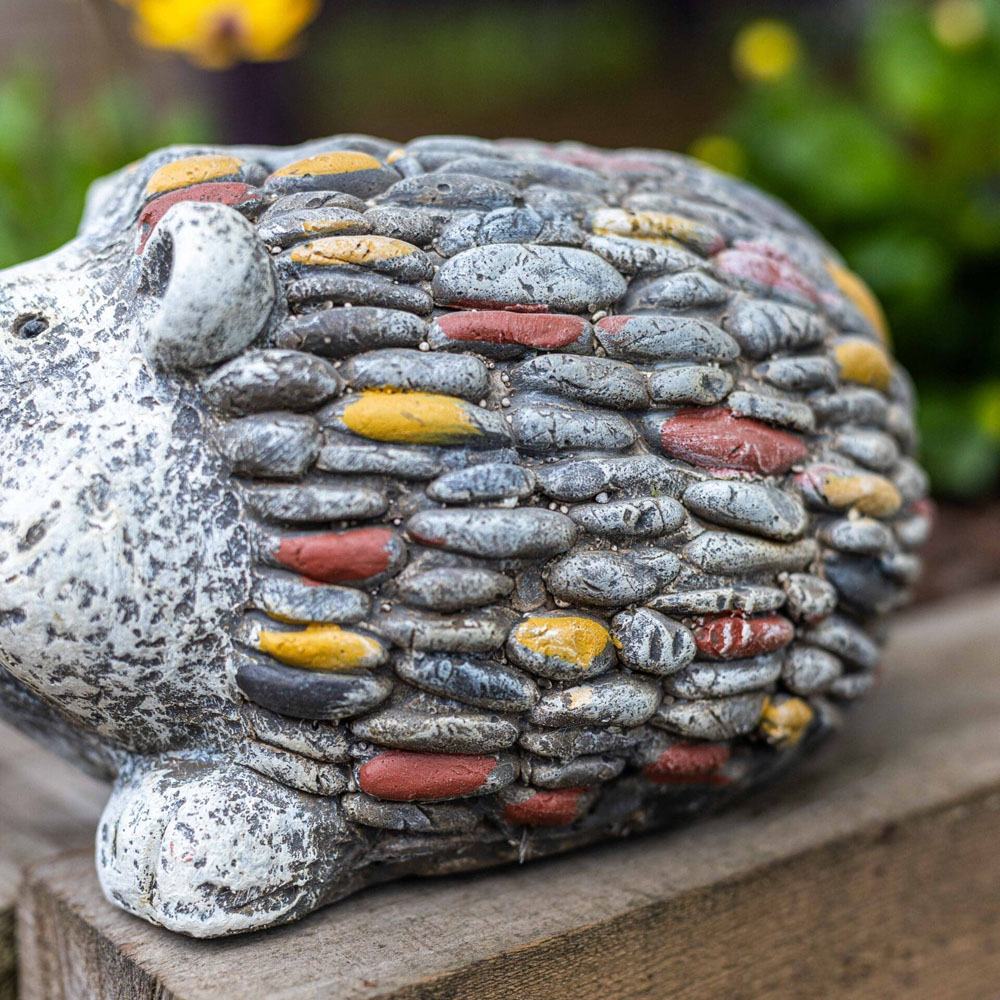 Marco Paul Resin Hedgehog Garden Ornament Image 3