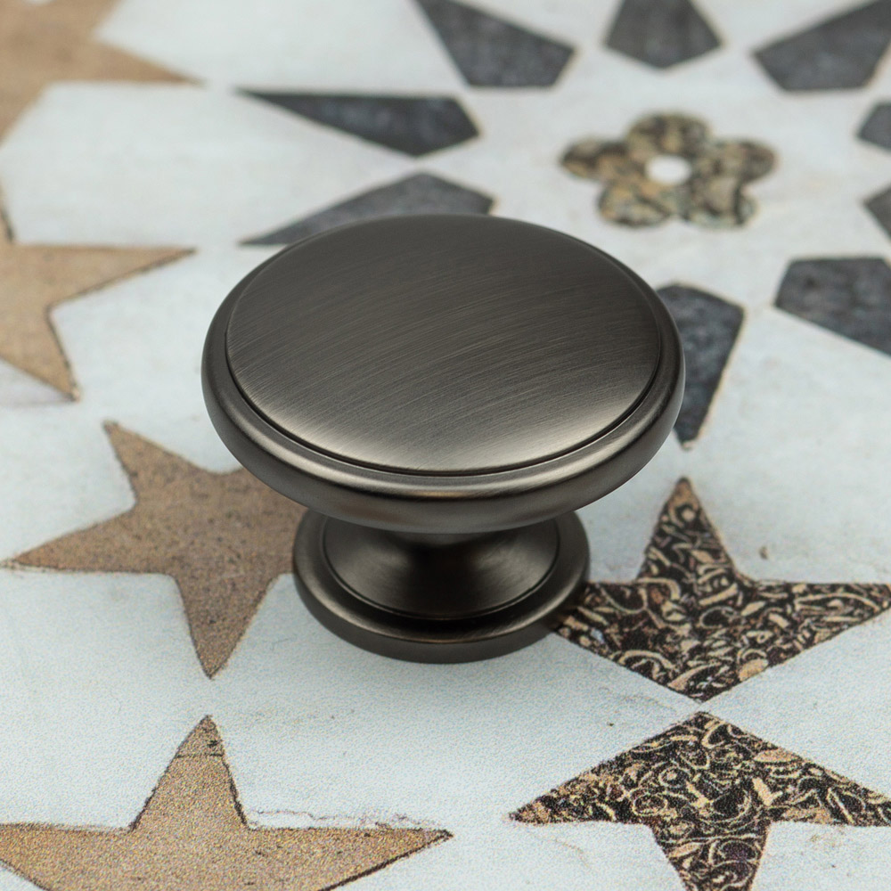 Handle & Home Gunmetal Knob 38mm Image 2