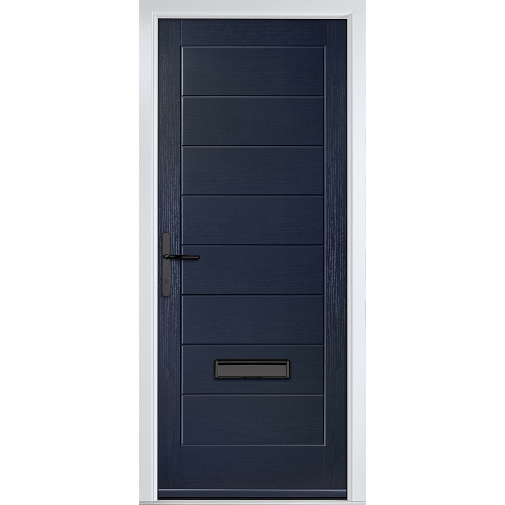 Crystal-Direct Monza Blue GRP Right Hand Open Front Door 2090 x 920mm Image 1