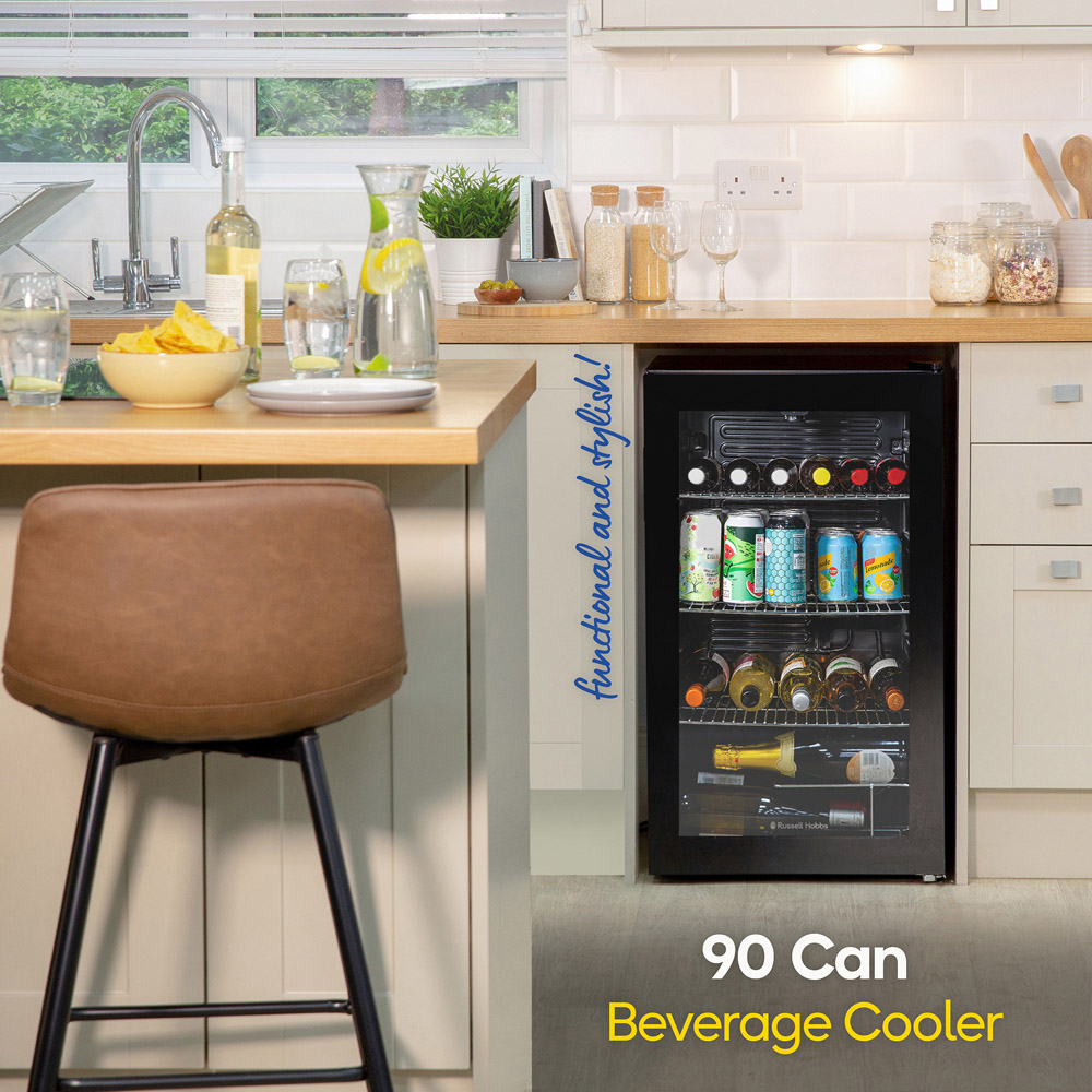 Russell Hobbs RH48BC101B Black 93L Beverage Cooler Image 7