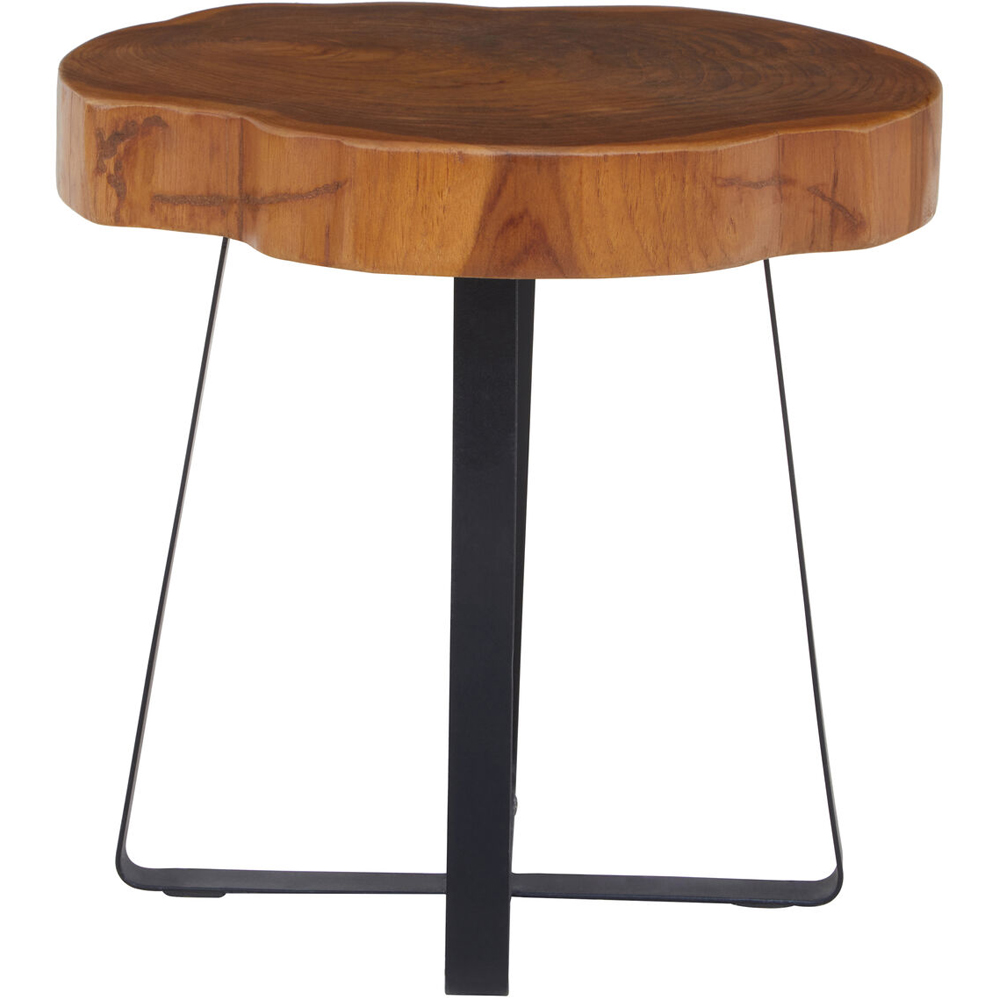 Premier Housewares Manado Wooden Side Table Image 3