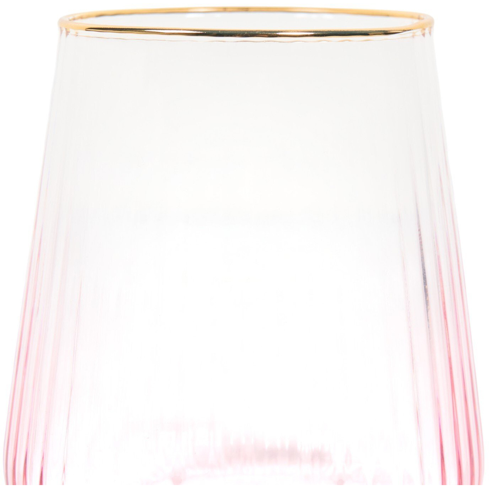 Ombre Tumbler Glass Pink Image 2