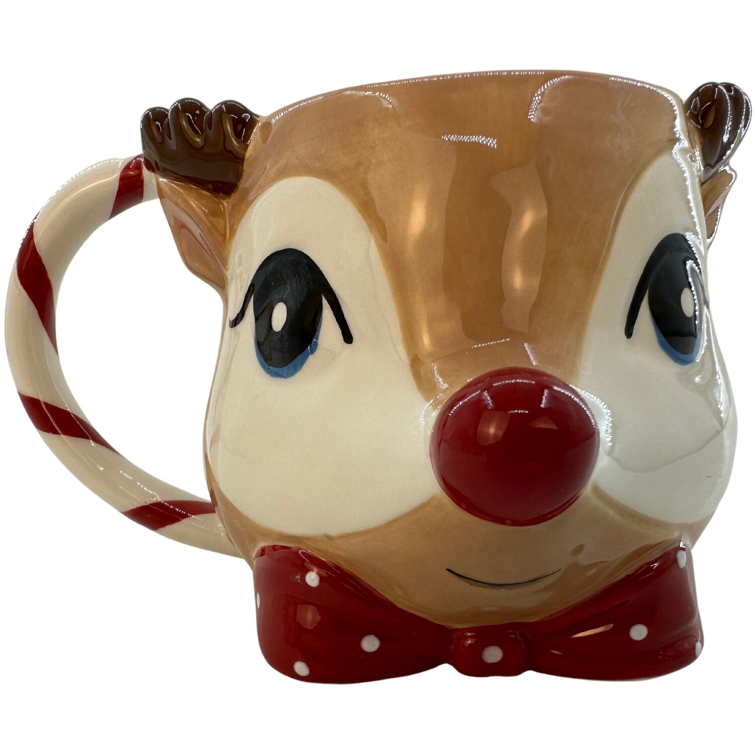 Cute Reindeer Mug Brown Image 3
