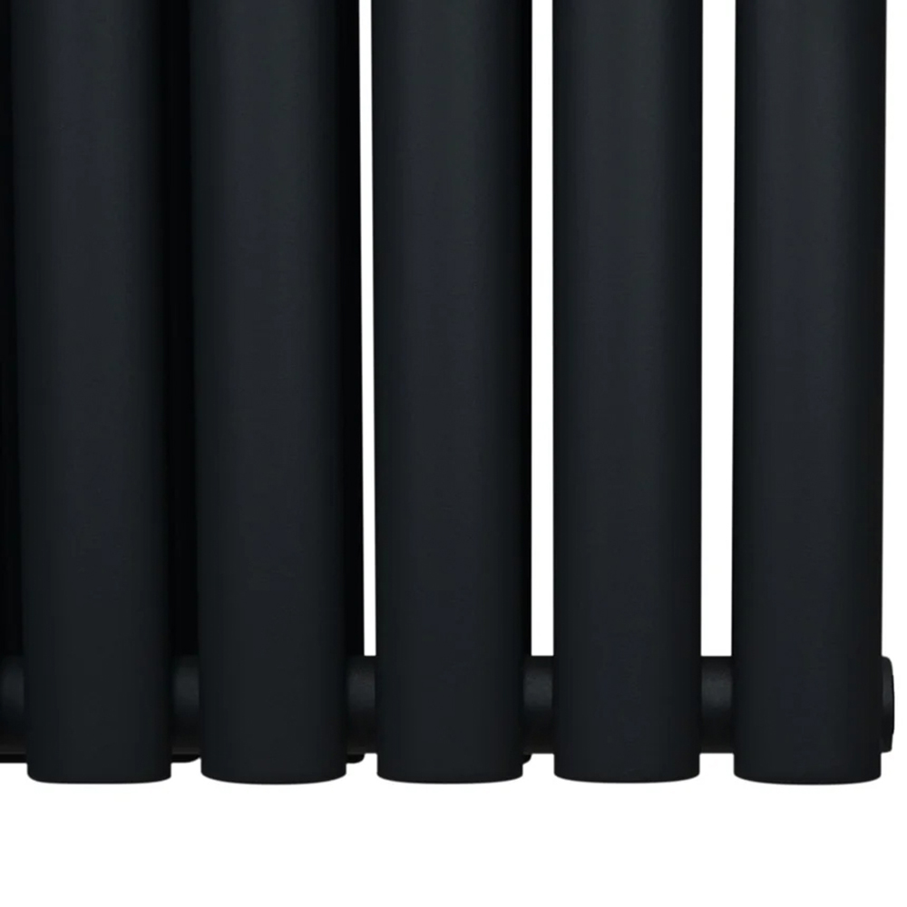 Monster Shop 4816BTU Black Oval Column Radiator 1800 x 360mm Image 5