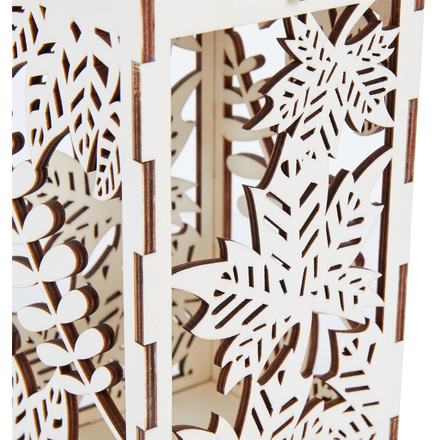 Autumn Wooden Lantern Image 4