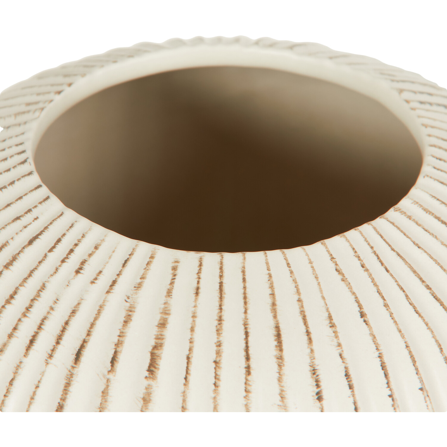 Ava Tall Vase - Cream Image 4