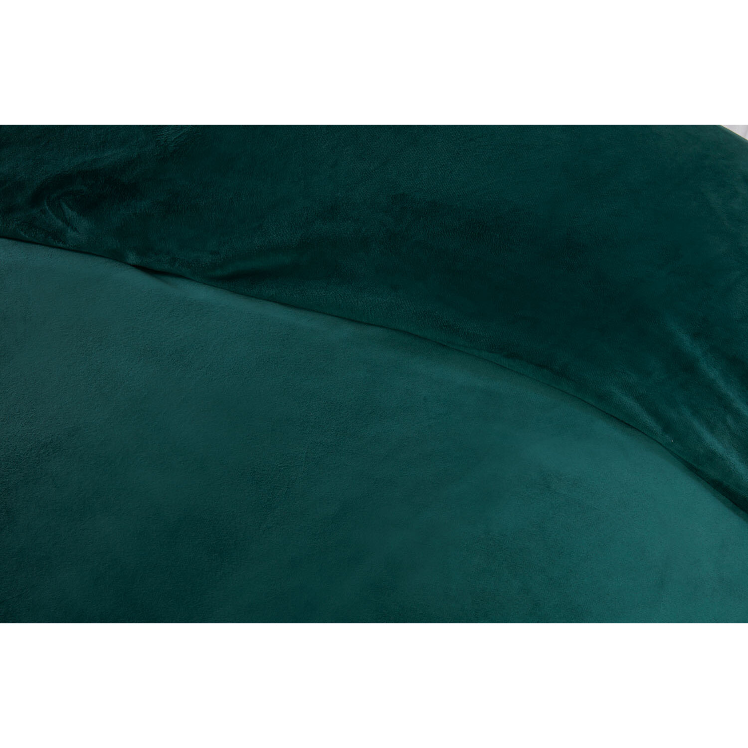 Helsinki Single Teal Fleece Duvet Set Image 4