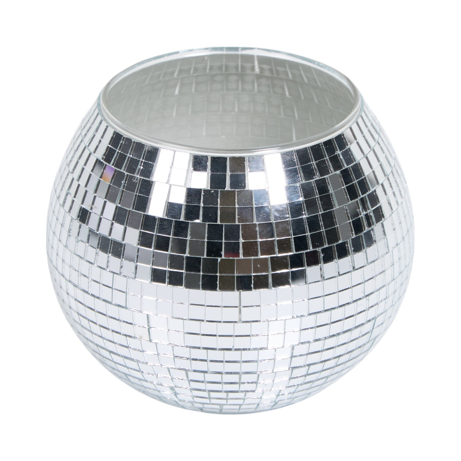 Disco Tealight Holder Silver Image 3