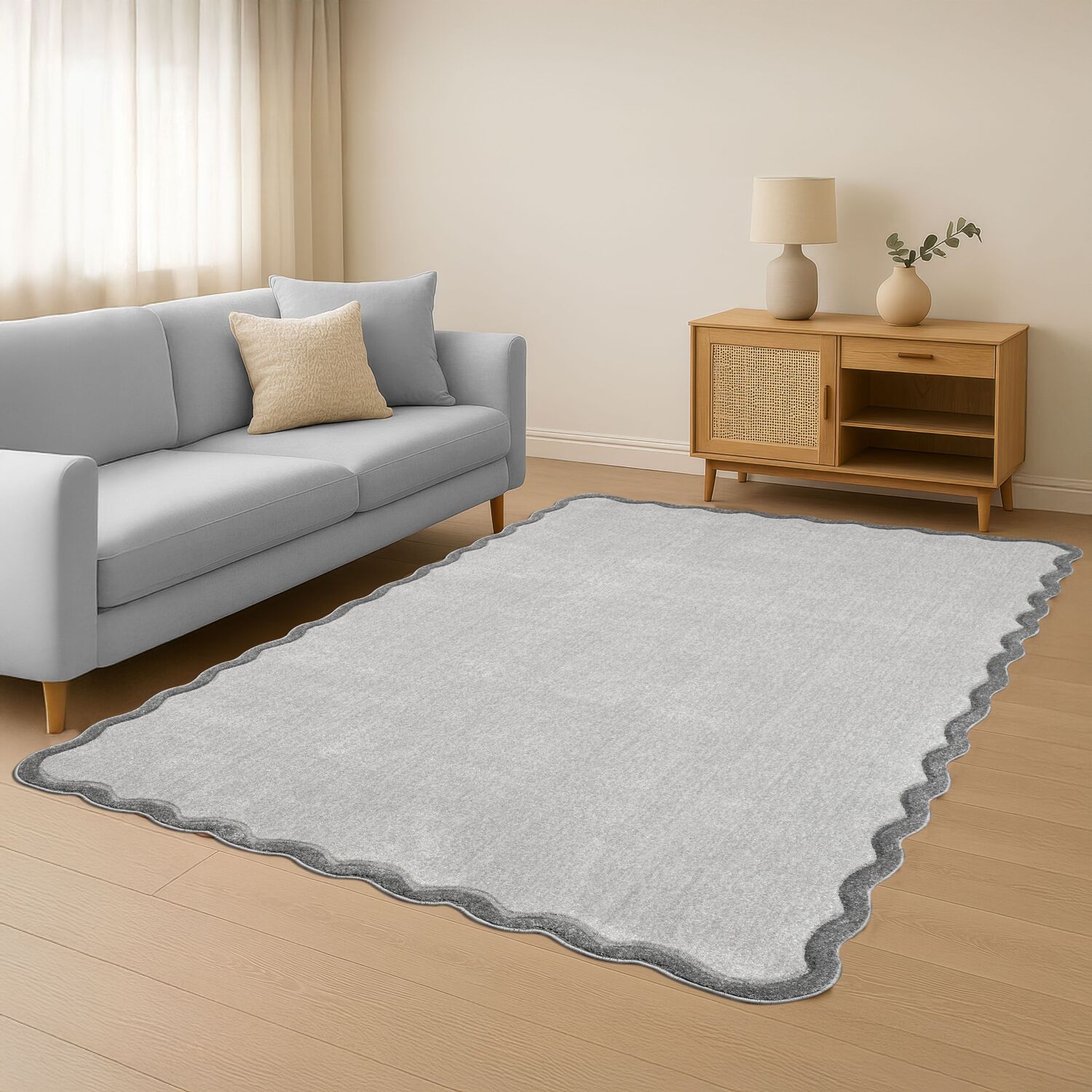 Aurora Rug Grey 200cm Image 2