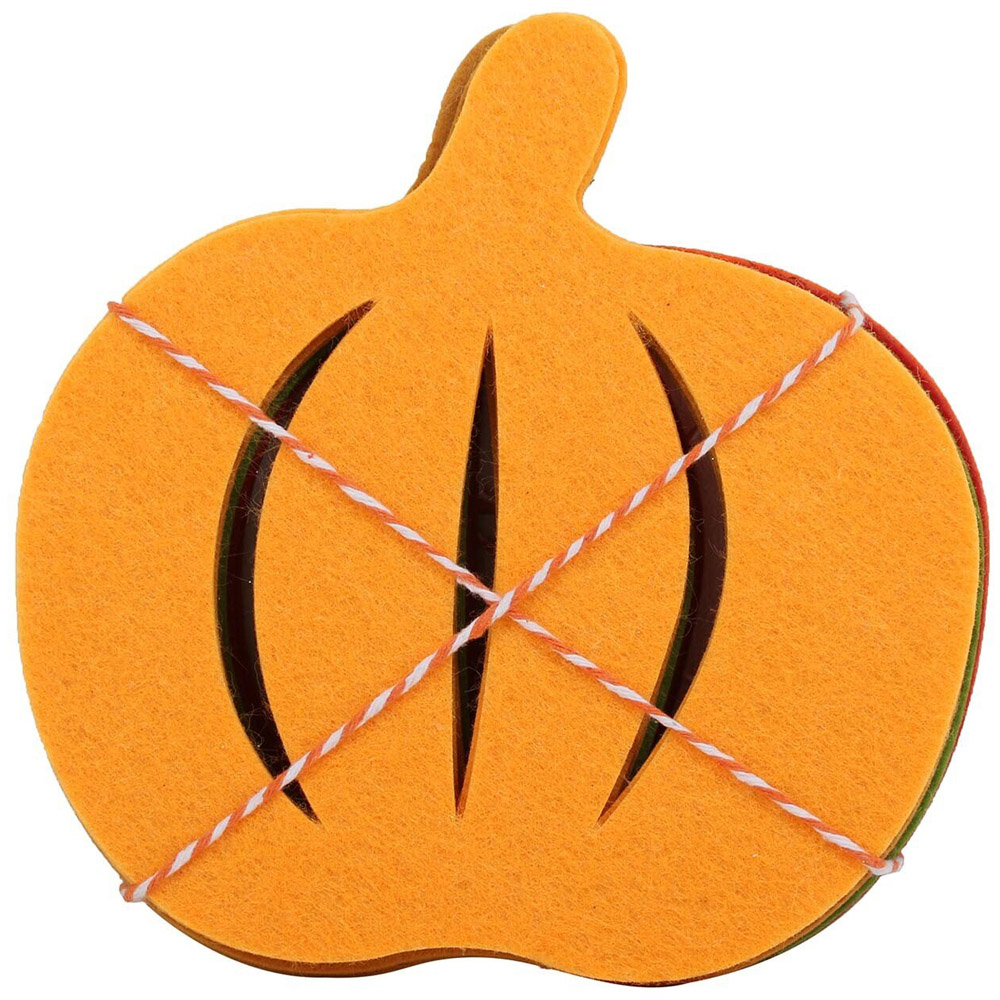 Single The Fall Collection Autumn Glitter Felt Shapes in Assorted styles Image 5
