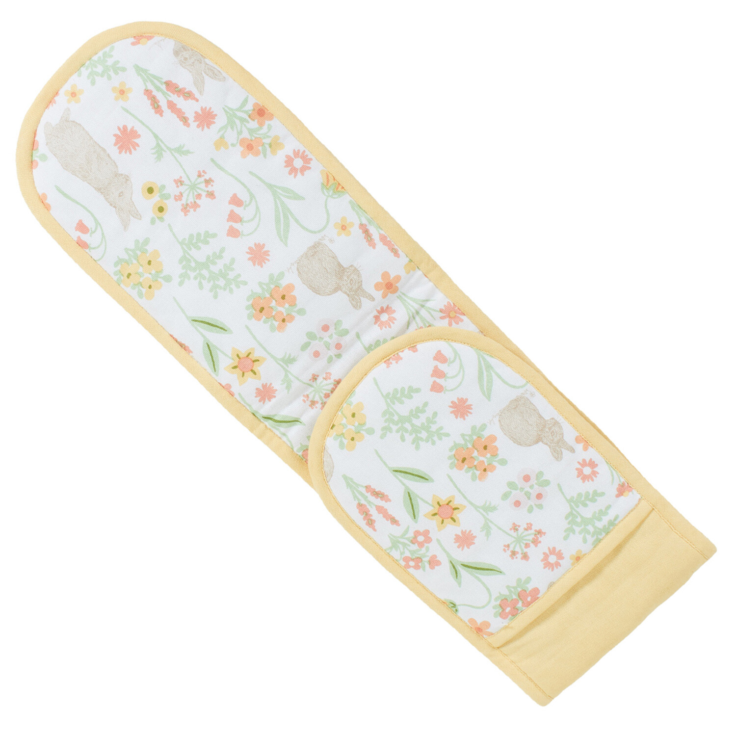 Bunny Print Double Oven Glove - Multicolour Image 3