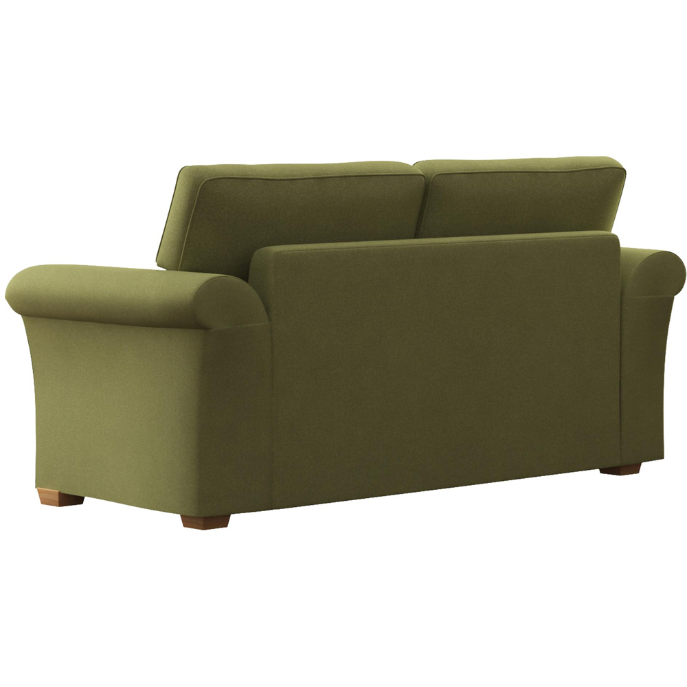 Castleacre 3 Seater Venice Olive Fixed Back Sofa Image 4