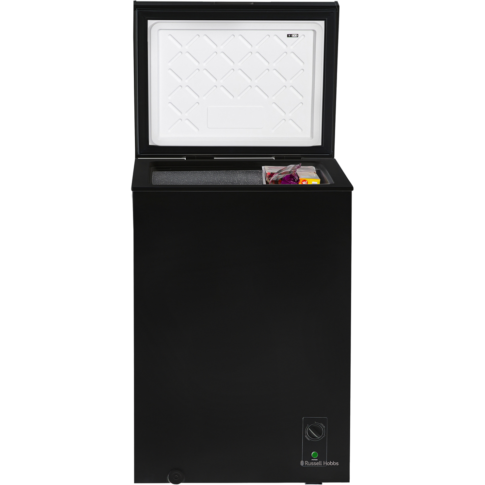 Russell Hobbs, RH99CF0E1B Black 99L Compact Chest Freezer Image 4