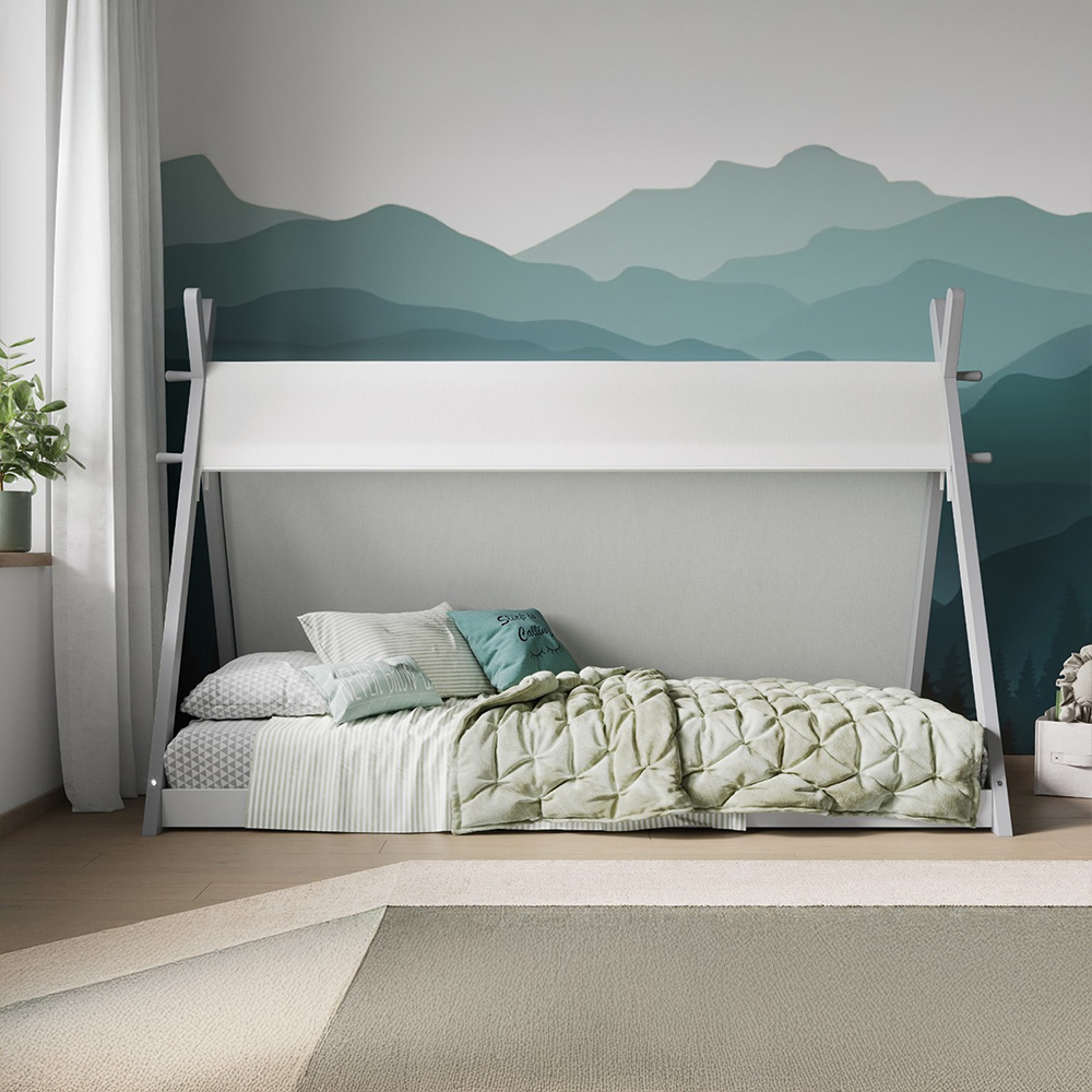 Flair Apache Single Grey Tipi Bed Frame Image 7
