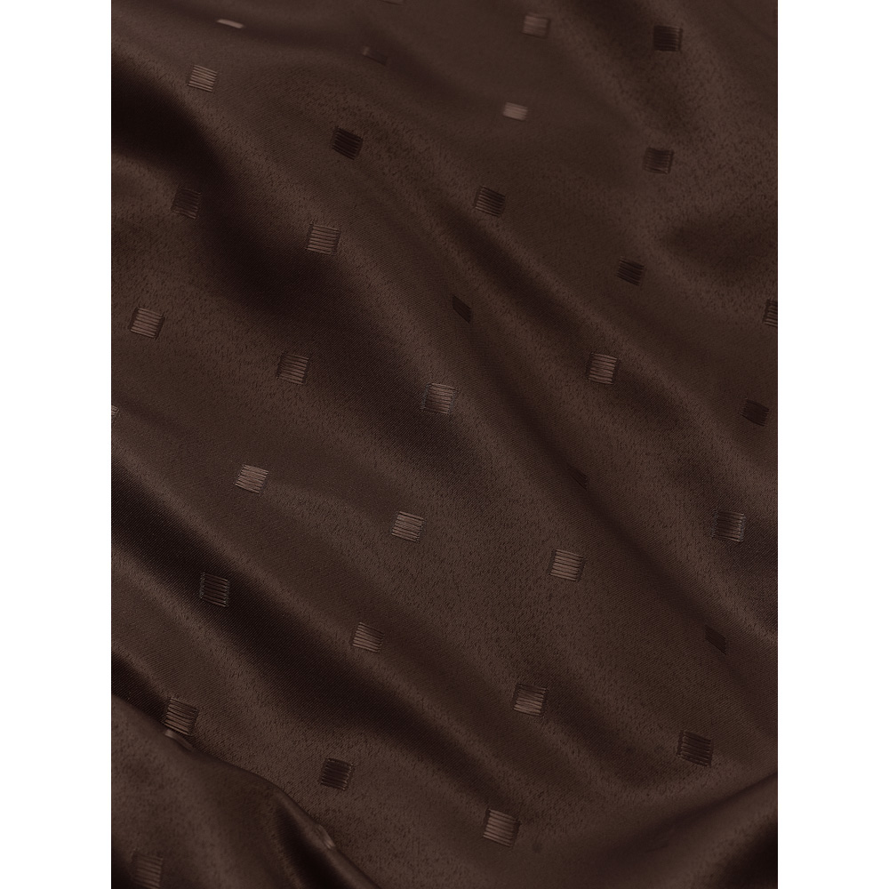 Alan Symonds Madison Chocolate Ring Top Curtain 229 x 274cm Image 7