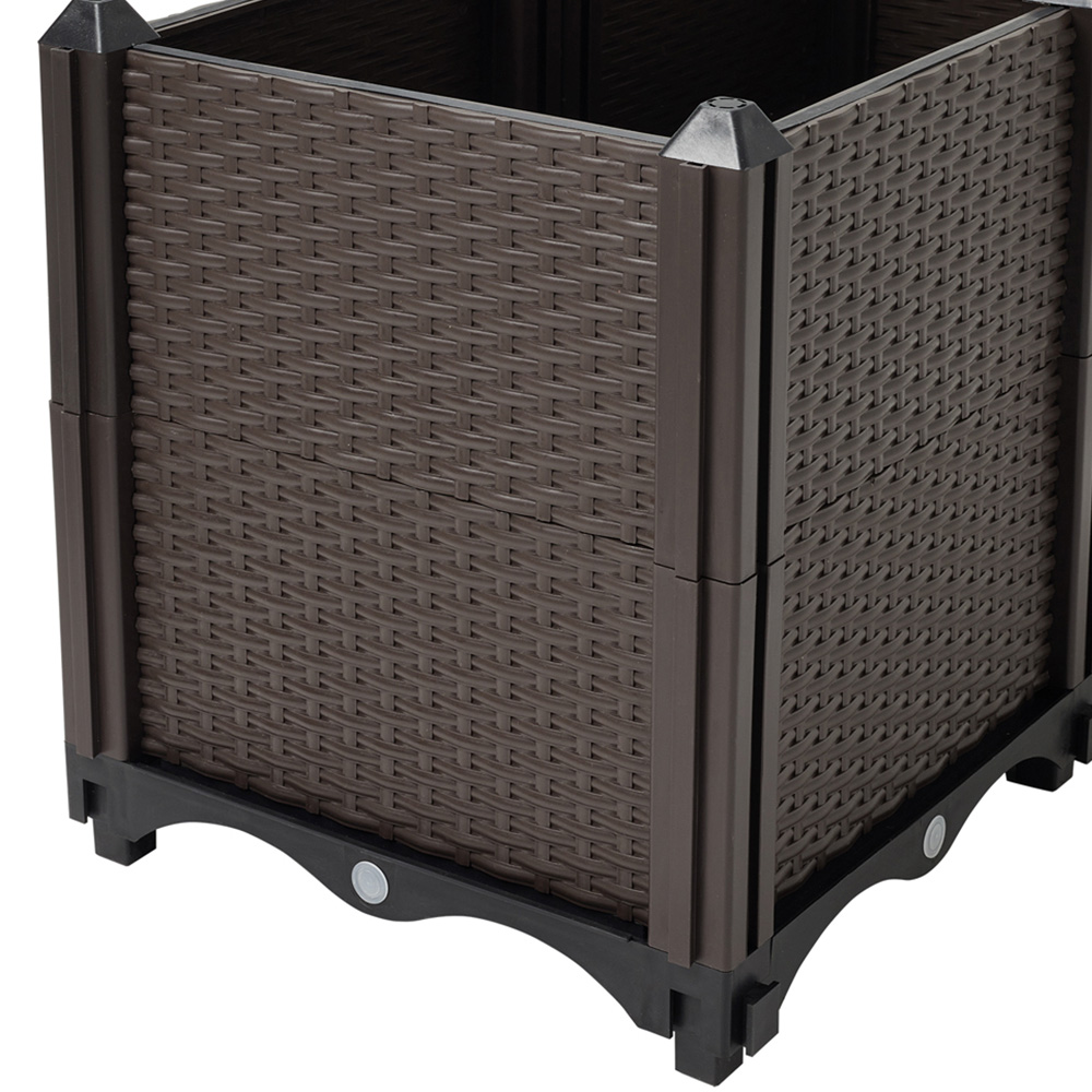 Living and Home Plastic Raised Garden Bed Planter Box 60 x 30cm Image 6