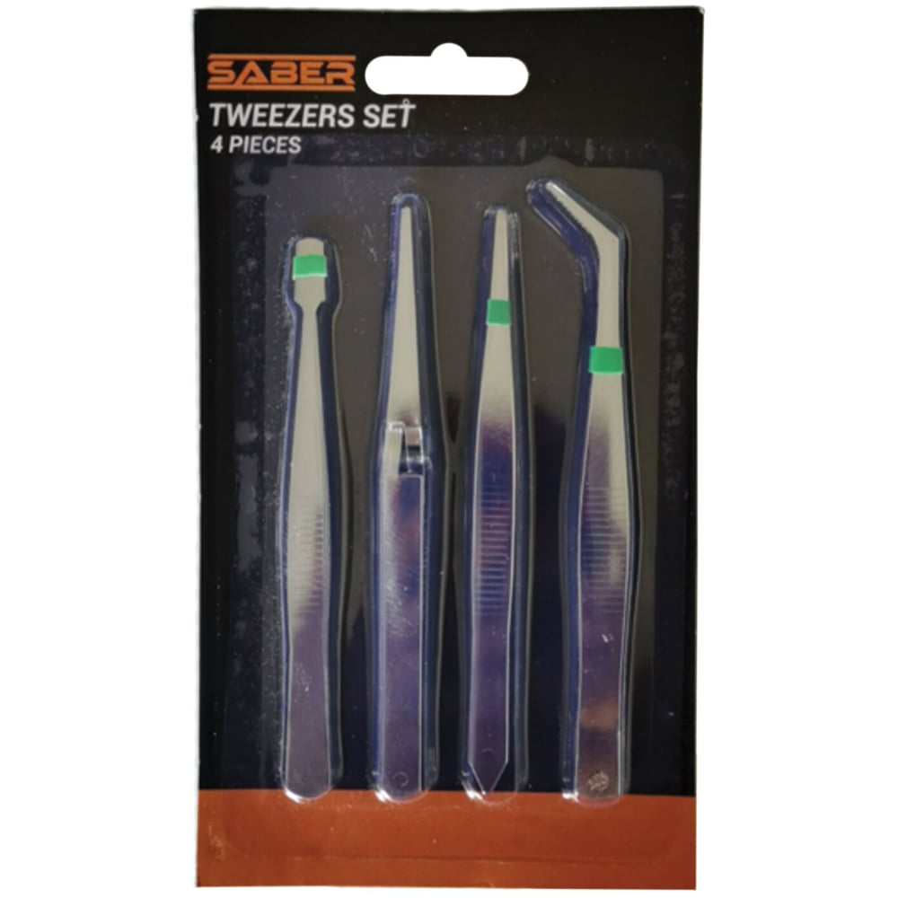 Tweezers Set - Black Image