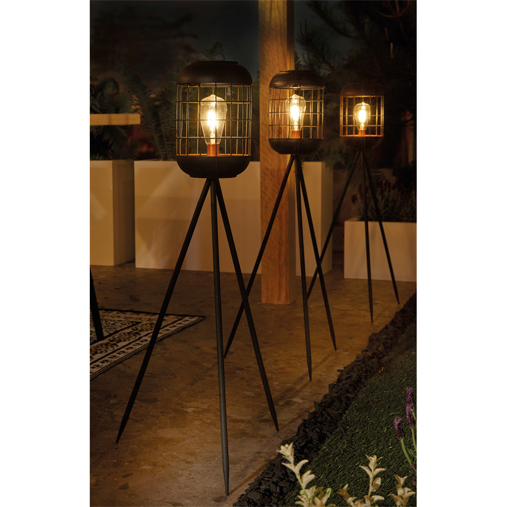 Luxform Solar 15 Lumens Lighthouse Tripod Light Image 5