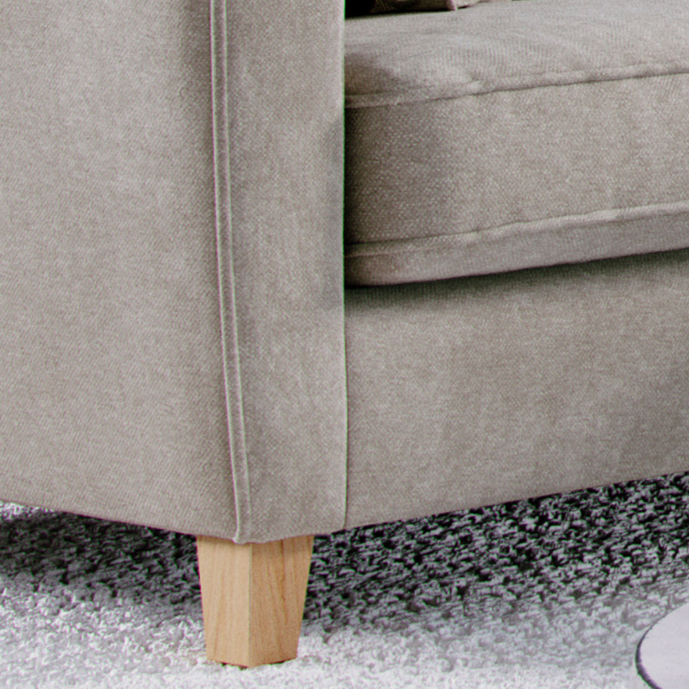 Marlon 2 Seater Medium City Stone Sofa Image 3