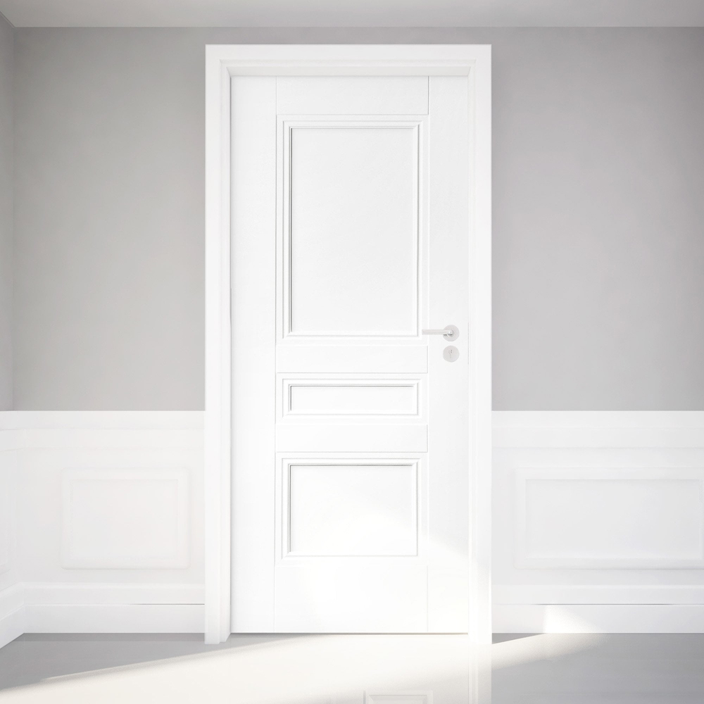 Elegance Henley White Primed FD30 Internal Fire Door 1981 x 762 x 44mm Image 2