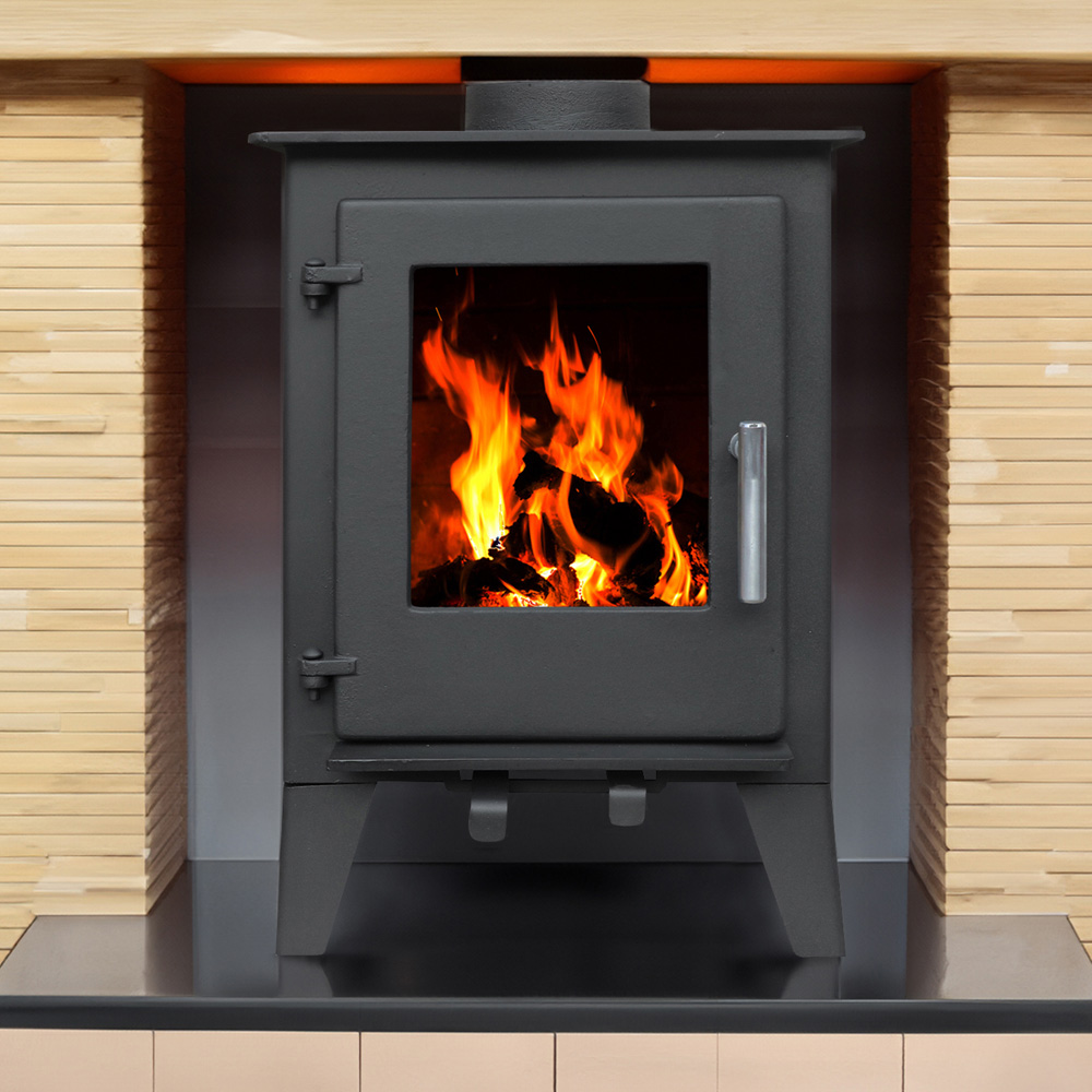 Oseasons Royal Fire Milano Steel Multifuel Stove 5000W Image 2