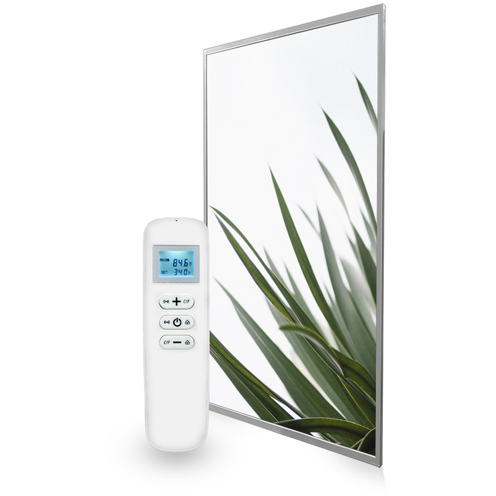 Mirrorstone Nexus 700W Minimal Leaf Wi-Fi Infrared Heating Panel 595 x 1195mm Image 2