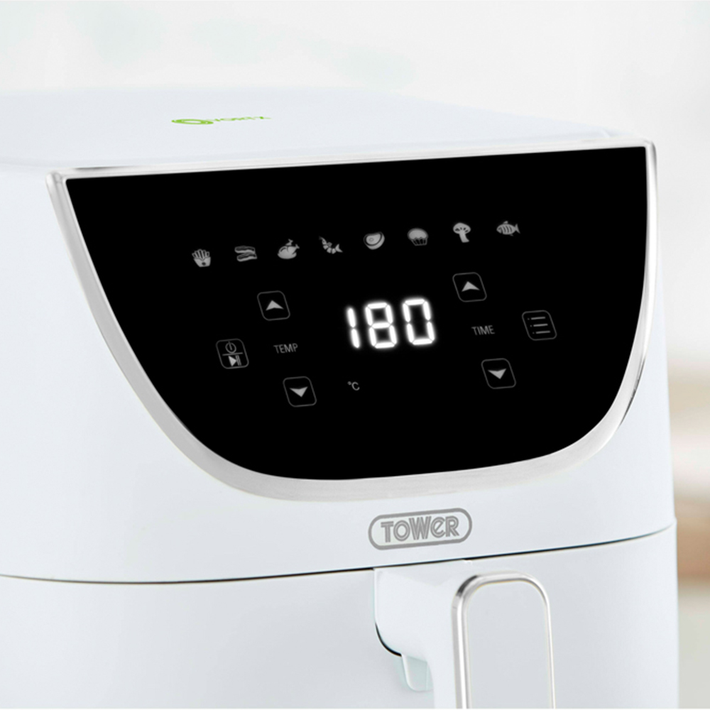 Tower Solitaire EEJB251 White 6L Air Fryer with 2 Slice Toaster with 1.5L Kettle Set Image 6