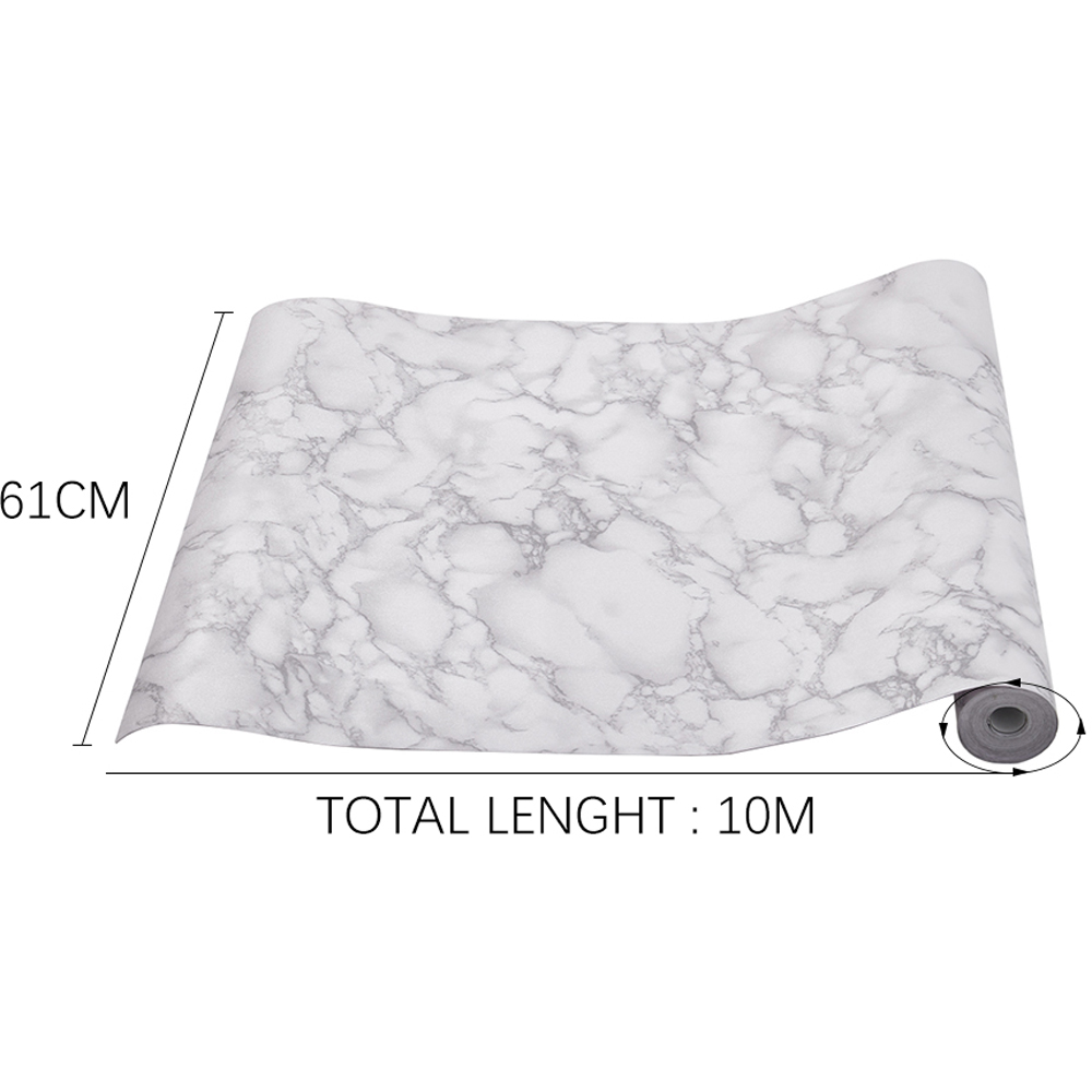 Living and Home Marble PVC Self Adhesive Wallpaper Image 9