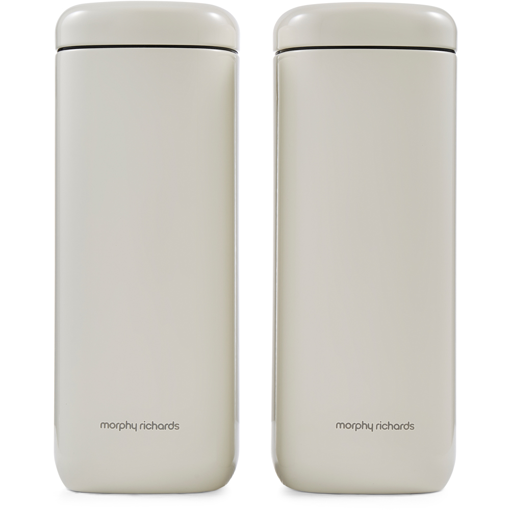 Morphy Richards Equip 2.6L Cream Large Storage Canister 2 Pack Image 3