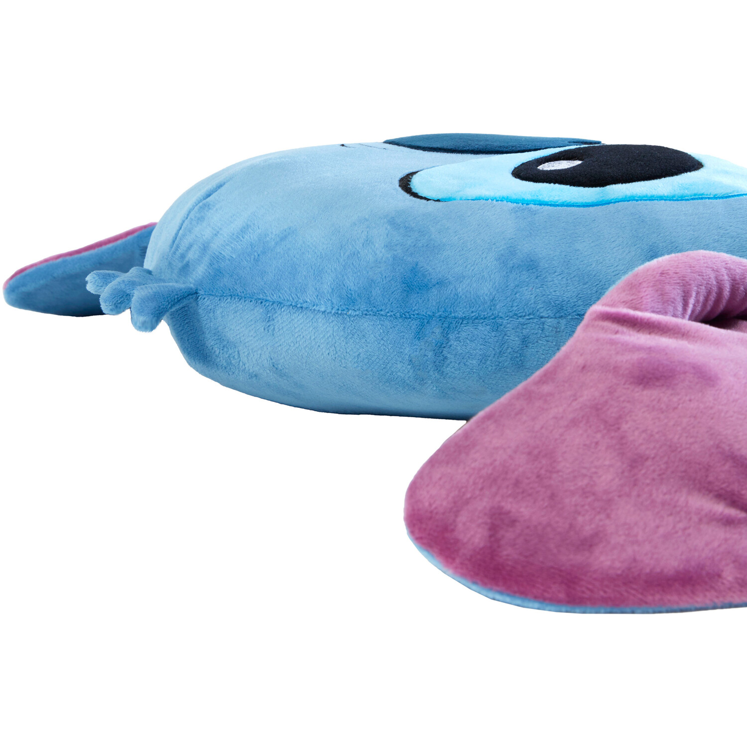Stitch Head Shaped Cushion Blue Image 4