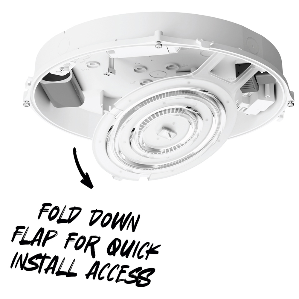 TCP Emergency and Microwave Sensor Bulkhead Wall and Ceiling Light Image 7