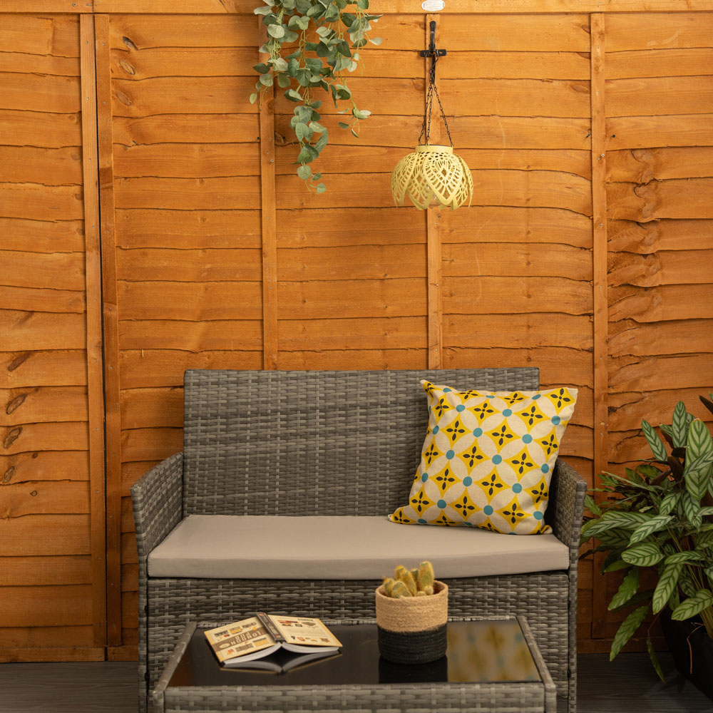 ValueLight Artichoke Yellow Outdoor Solar Decorative Light Image 5