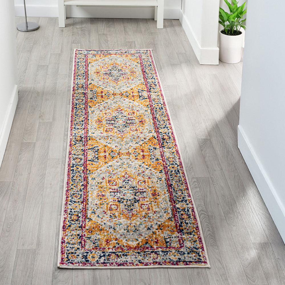 Desire Rugs San Marino Multicolour Floral Rug 120 x 170cm Image 6