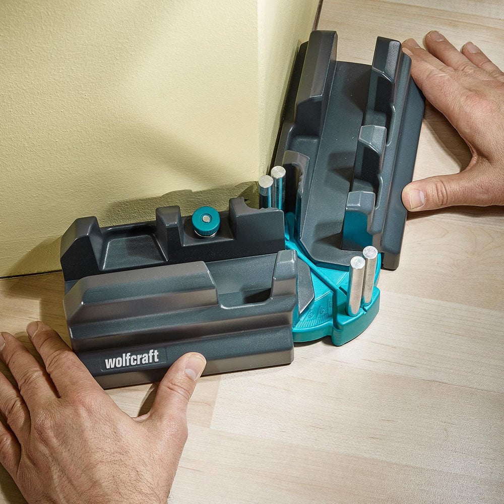 Wolfcraft R211486 2 in 1 Bevel and Mitre Box 70mm Image 8