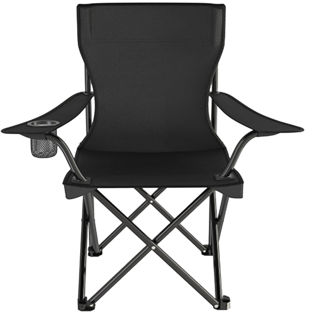 tectake Set of 4 Foldable Camping Chair Image 1