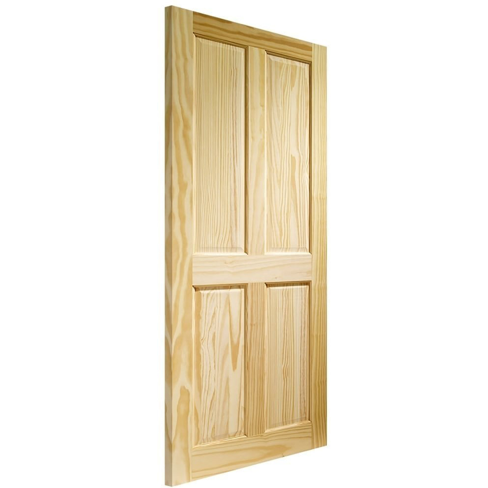 Malton Clear Pine 4 Panel Internal Door 1981 x 711 x 35mm Image 3