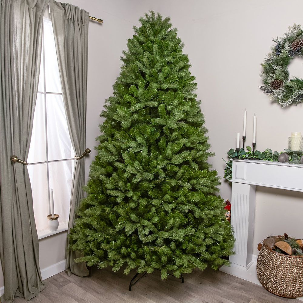 The Christmas Centre Clarendon Multicolour LED Pre-Lit Artificial Xmas Tree 7.5ft Image 7
