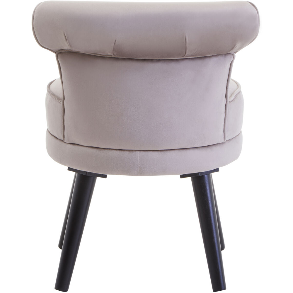 Premier Housewares Kids Loretta Mink Velvet Chair Image 4