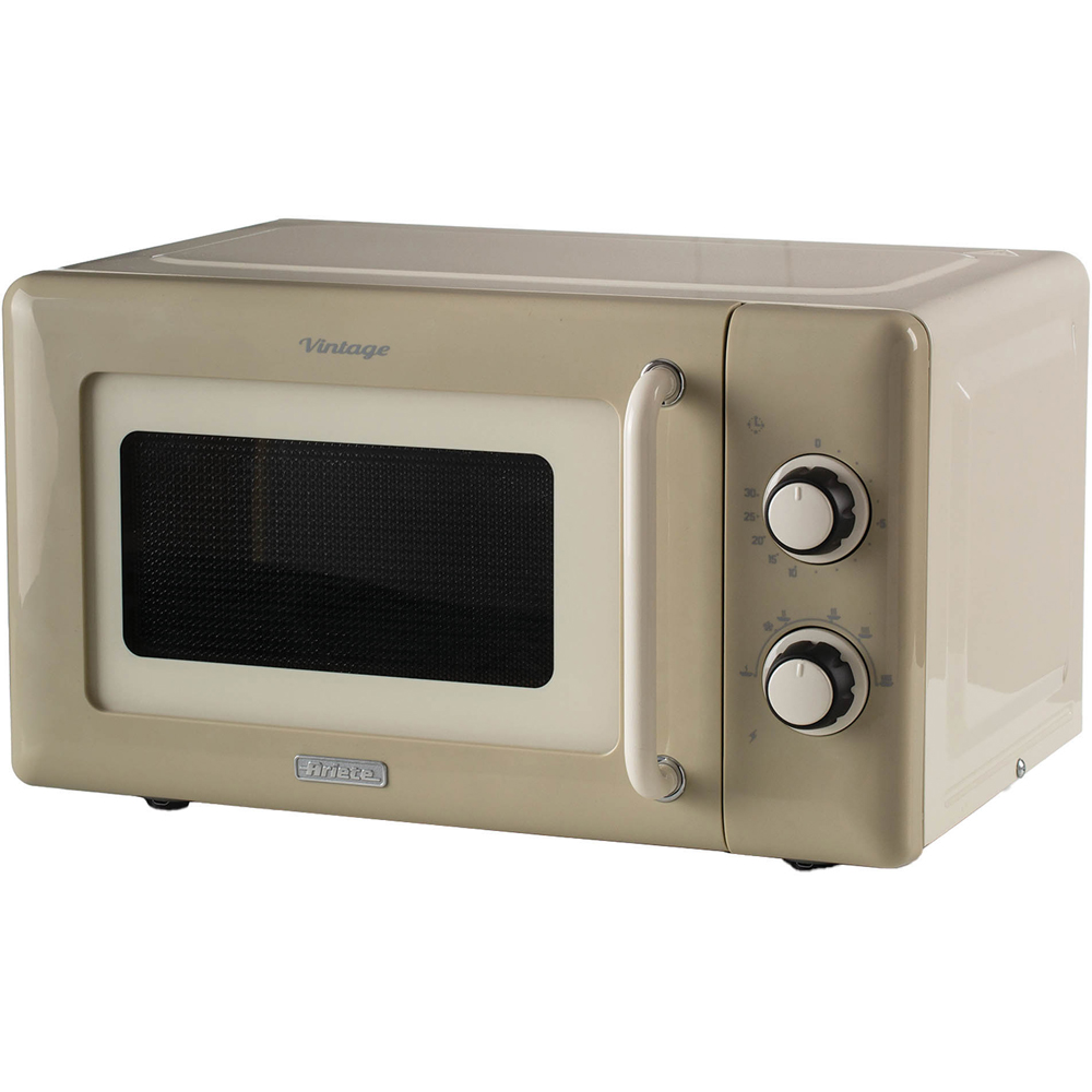 Ariete Vintage ARPK58 Cream 20L Microwave with 2 Slice Toaster and 1.7L Jug Kettle Set Image 4