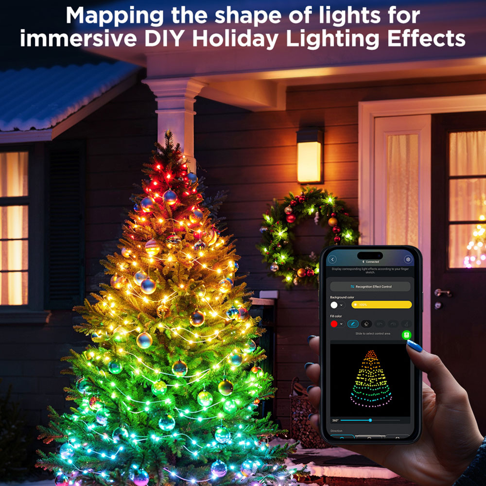 Govee RGBICW LED Smart Strip Light 20m Image 4